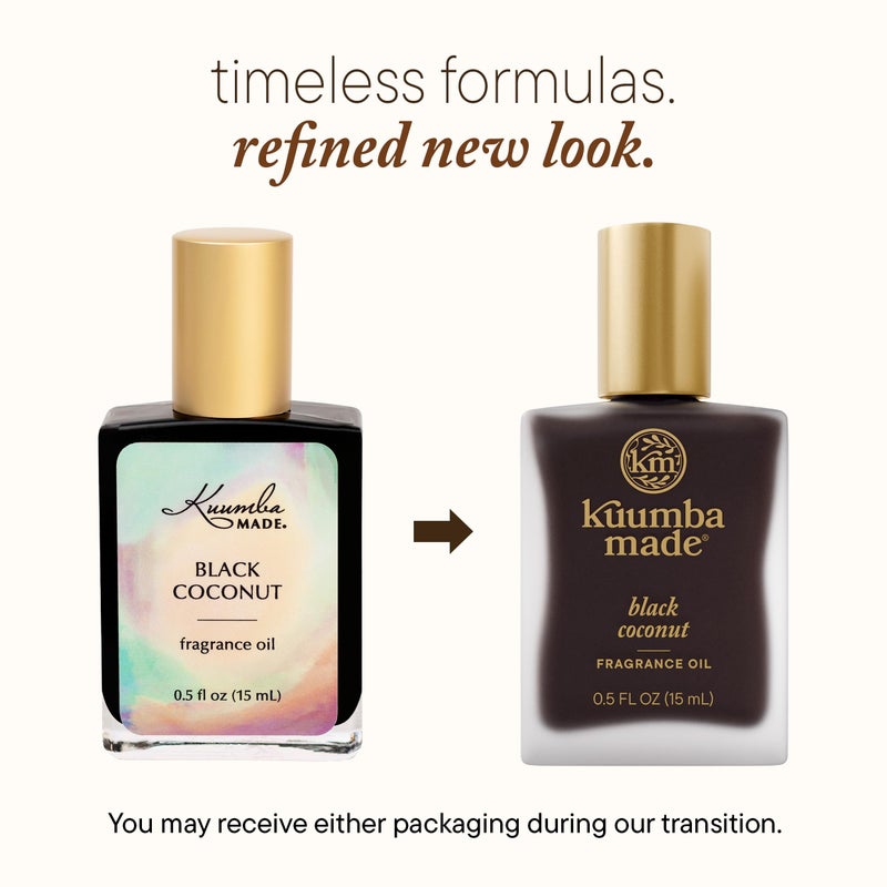 Kuumba Made Black Coconut Fragrance Oil, Long-Lasting Small-Batch Perfume Roller, Vegan, Alcohol-Free, 0.5 Fl Oz Fl Oz - Image 2