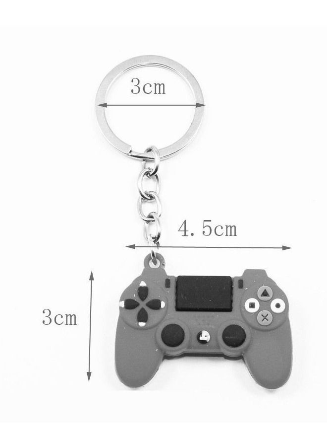 Distinctive cartoon keychain cute accessory keychain with the design of the Playstation console suitable for the car wallet and bag nice creative gift - Image 2