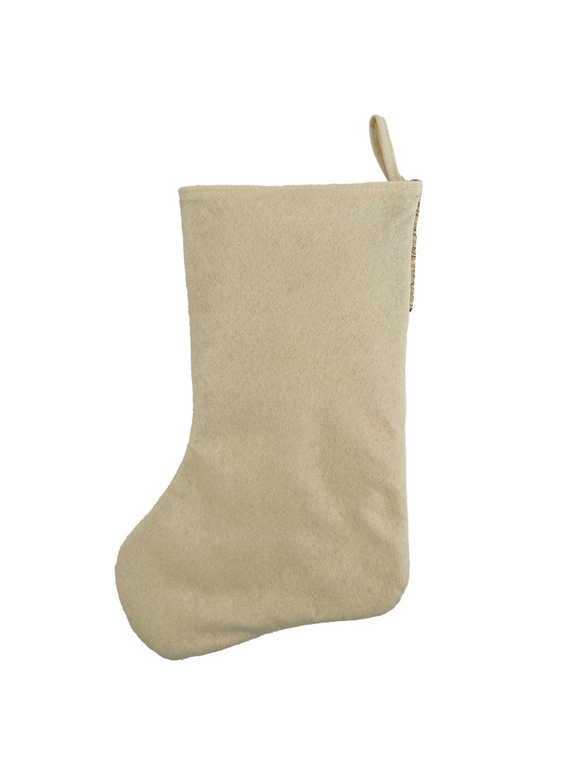 CHRISTMAS MAGIC Christmas Snowman Stocking 50cm - Image 2