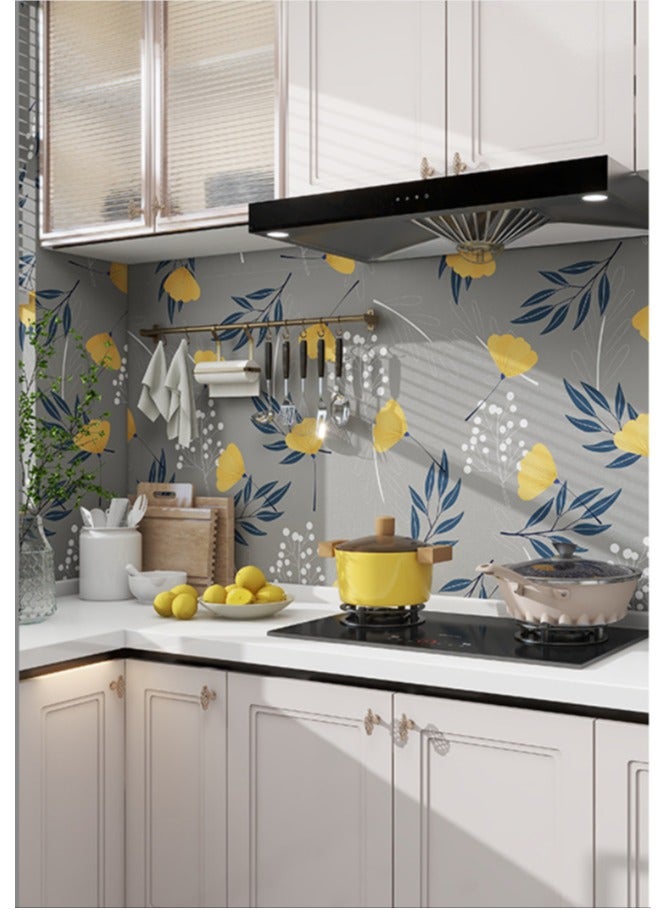 Anna Eco-friendly Moisture-Resistant and Oil-Proof Self-Adhesive Wallpaper with Colorful Patterns for Home Decoration - Image 5