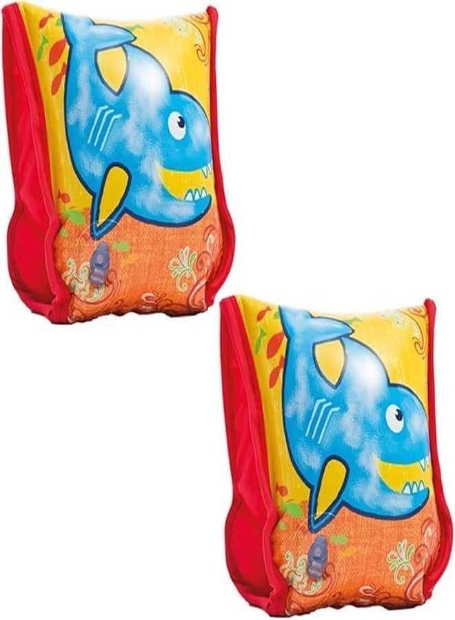 VWretails Arm Bands for Kids and Children's Safety in Swimming Pools Help Kids Learn to Swim and Play with Our Easy-to-use Arm Band Floaties Age 3-6 Years in Summer and Vacations 56659 - Image 2
