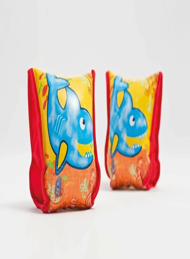 VWretails Arm Bands for Kids and Children's Safety in Swimming Pools Help Kids Learn to Swim and Play with Our Easy-to-use Arm Band Floaties Age 3-6 Years in Summer and Vacations 56659 - Image 1
