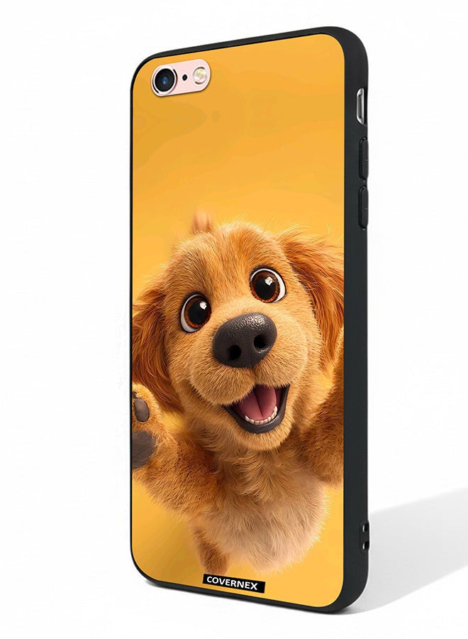Covernex Apple iPhone 6s Protective Case Cover Printed Featuring Adorable Puppy Portrait - Image 1