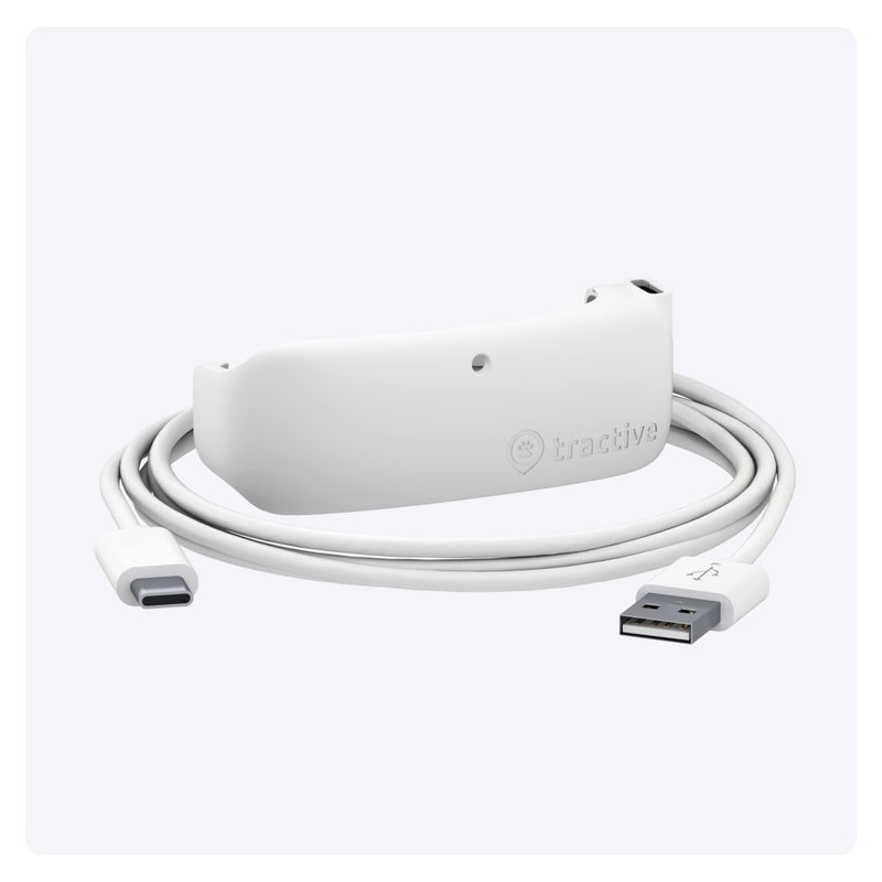 Tractive GPS Clip Charger (includes USB-C cable) - Image 1