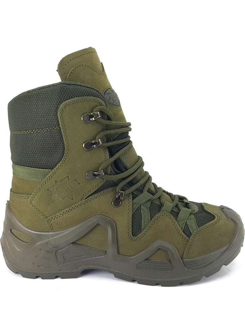 Scooter  - P1490 Men's Leather Laced Military Boots - Image 1