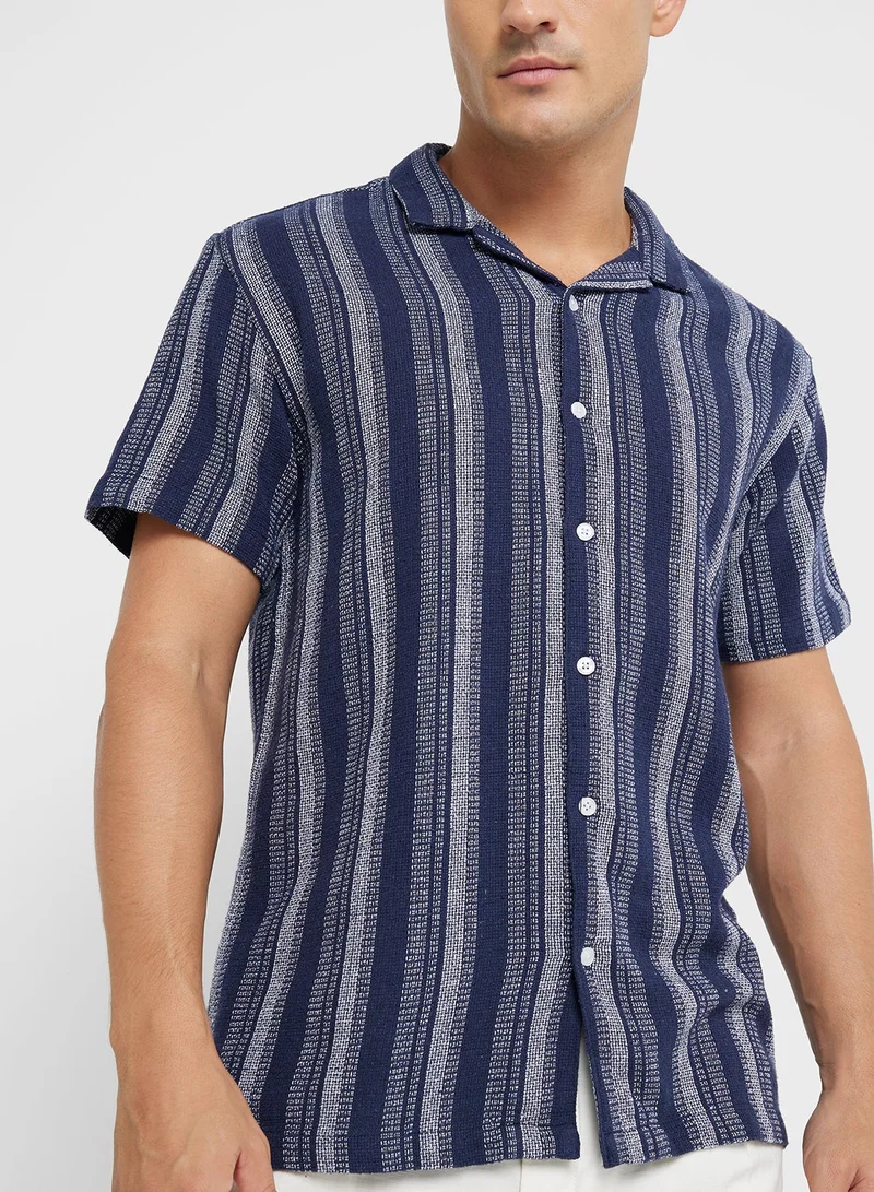 Ripples MEN'S OVERSIZED SHIRT