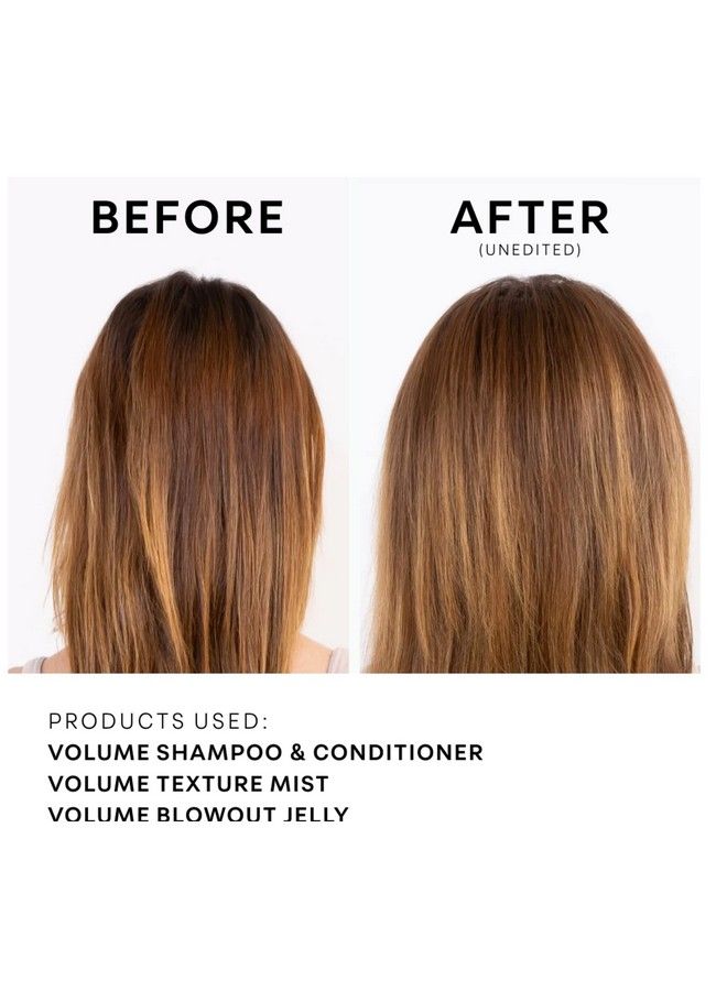 NatureLab. TOKYO Perfect Volume Shampoo & Conditioner Duo: Weightless Frizz Control For Smoother Healthier Hair And Scalp I 11.5 Fl Oz Each - Image 4