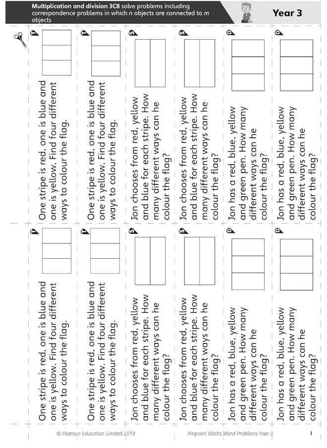 null - Pinpoint Maths Word Problems Year 3 Teacher Book: Photocopiable Targeted Practice - Image 1