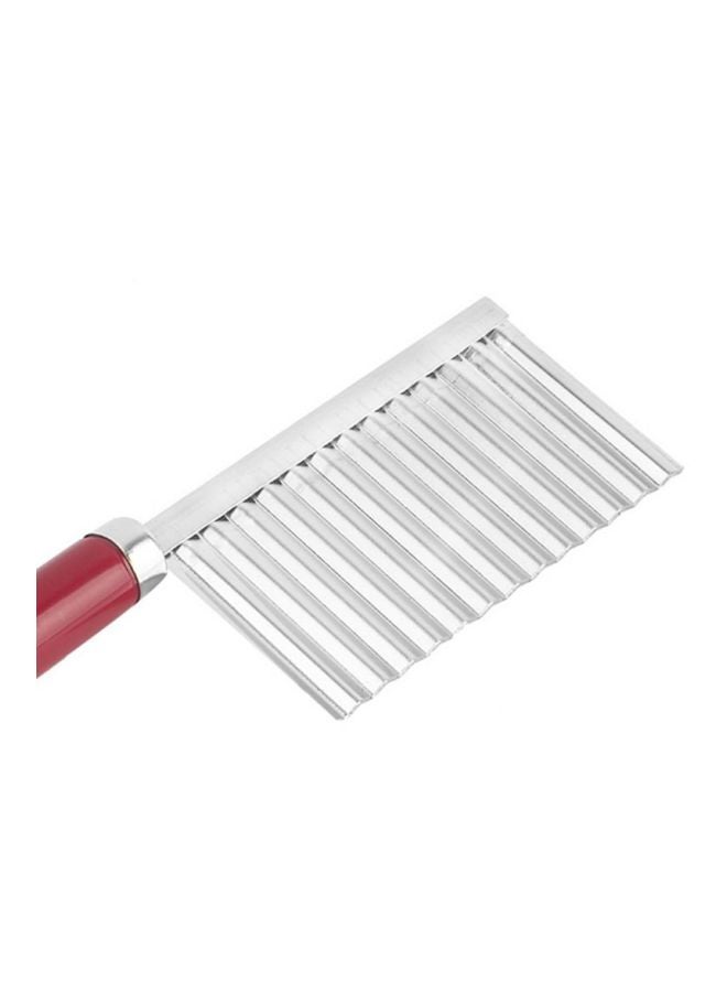 Cool Baby Potato Slicer Silver/Red/Black 22x1x6cm - Image 2