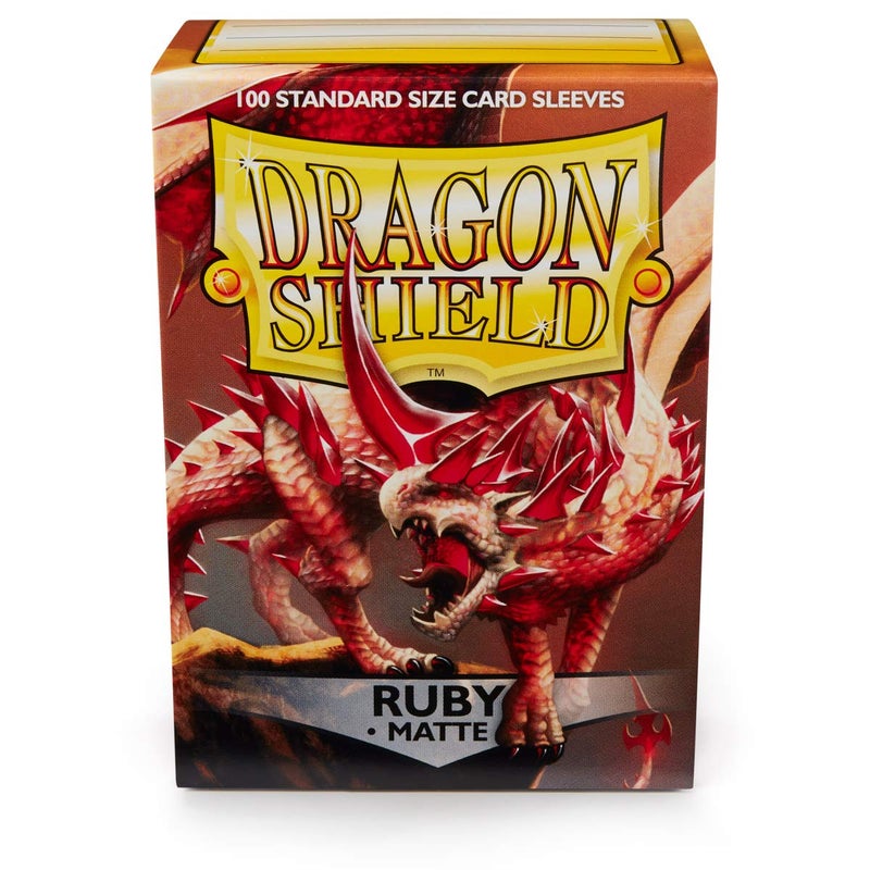 الأكمام الأركان Tinmen: Dragon Shield Matte Ruby (100)