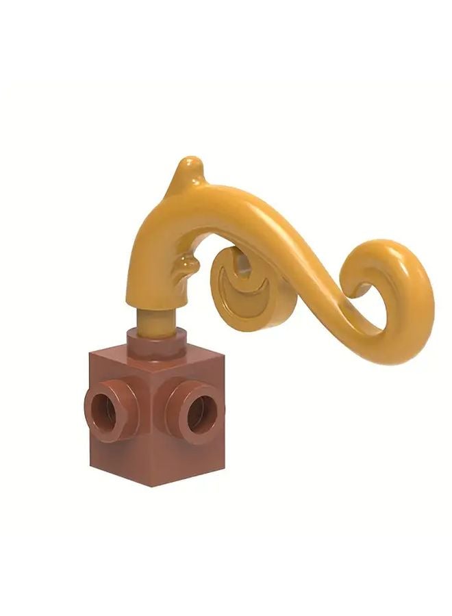 15 Pcs Mini Plant Vines Trunk Building Blocks DIY Farm Vegetable Plants Yellow Vines Toy - Image 5