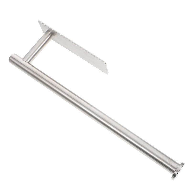 Stainless Steel Wall Mounted Towel Rack Holder For Bathroom Kitchen Storage - Image 2