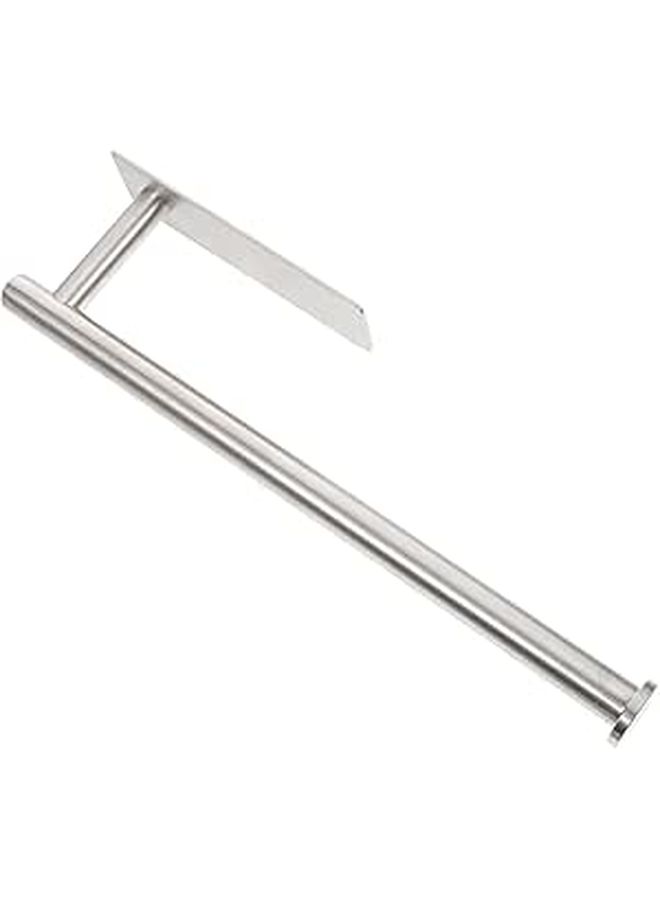 Stainless Steel Wall Mounted Towel Rack Holder For Bathroom Kitchen Storage - Image 1
