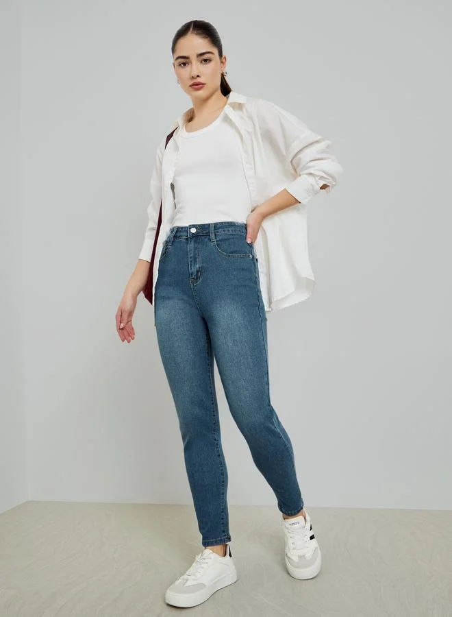 Styli Women High Rise Slim Fit Jeans