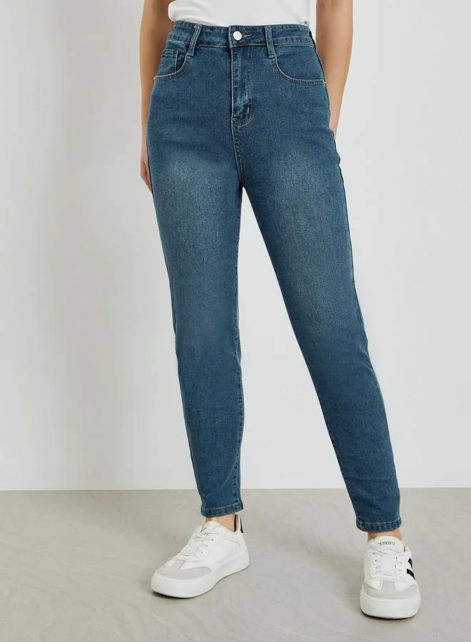Styli Women High Rise Slim Fit Jeans