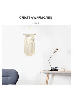 Antikiano Small Macrame Wall Hanging & Wall Decor.New Bohemian Style 45x25 cm  - Image 4