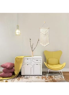 Antikiano Small Macrame Wall Hanging & Wall Decor.New Bohemian Style 45x25 cm  - Image 2