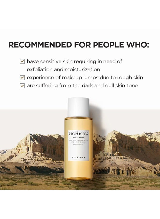 Generic Madagascar Centella Toning Toner 7.10 fl.oz, 210ml, Daily Skin Care Solution for Sensitive Acne-Prone Skin  - Image 4