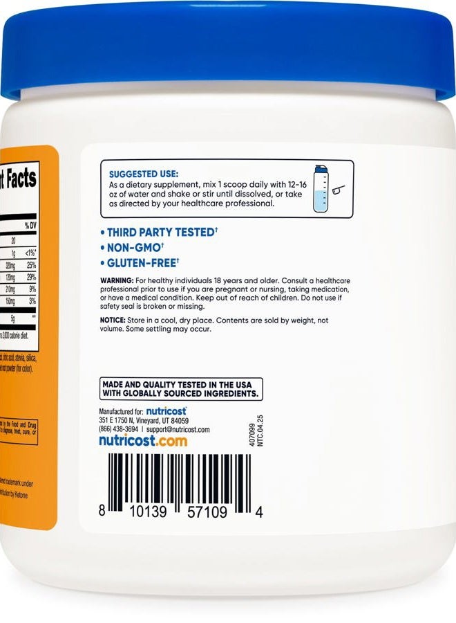 Nutricost خليط مشروبات ملح BHB (30 حصة، بنكهة خوخ مانجو) (5 جرام BHB لكل حصة) - 0 جرام سكر إجمالي، منتج نباتي - Image 4