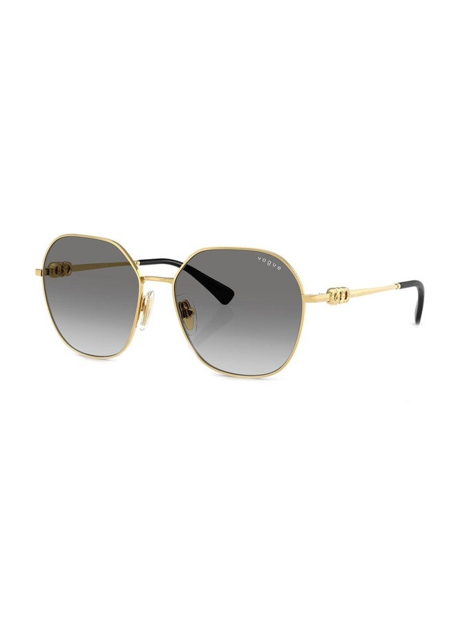 Vogue Woman IRREGULAR  SUNGLASSES- VO 4318SB - lense size:55mm - GOLD - Image 1