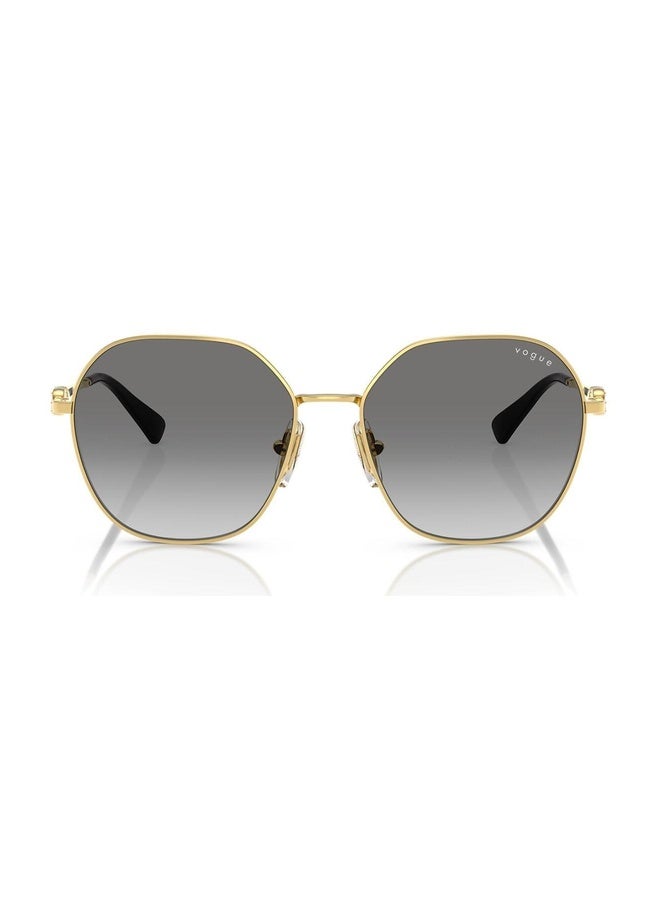 Vogue Woman IRREGULAR  SUNGLASSES- VO 4318SB - lense size:55mm - GOLD - Image 3