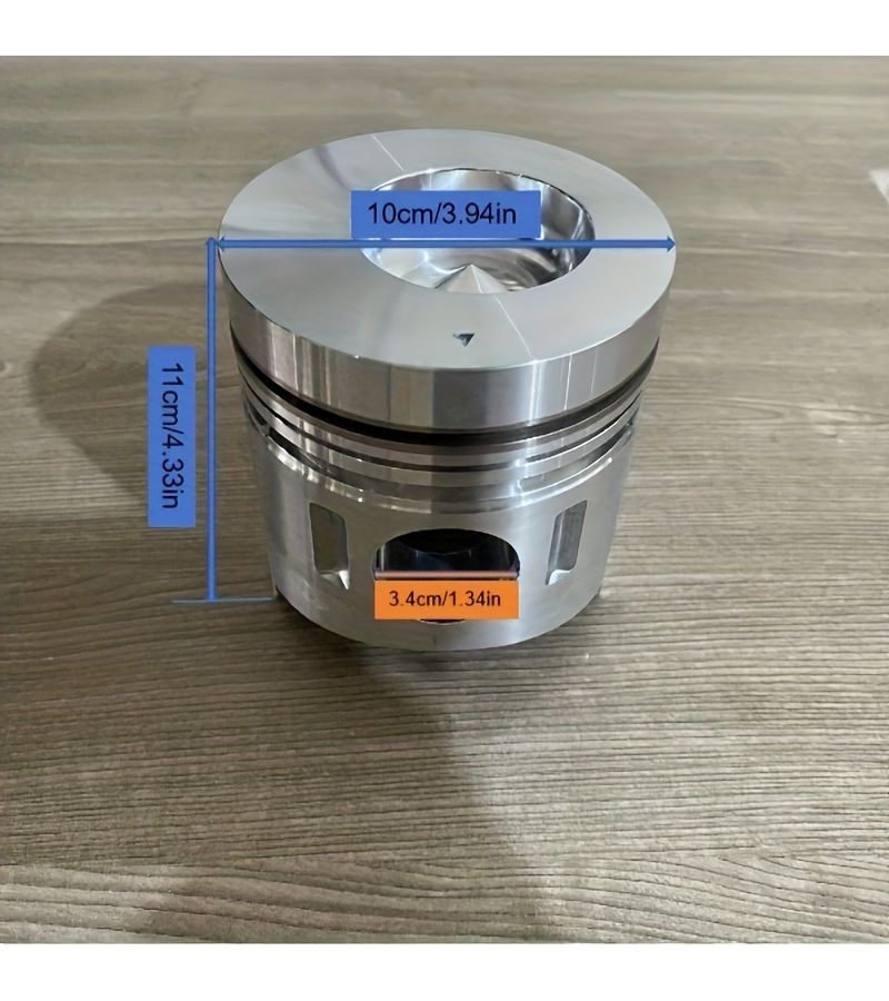 4D31 Piston Set Model ME012145 Without Pinclip OE Alternative - Image 2