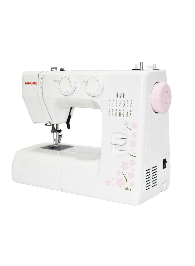 جانوم ماكينة خياطة JANOME  موديل  2012( لبدء خياطه سهله وسريعه وأنيقه) - Image 3