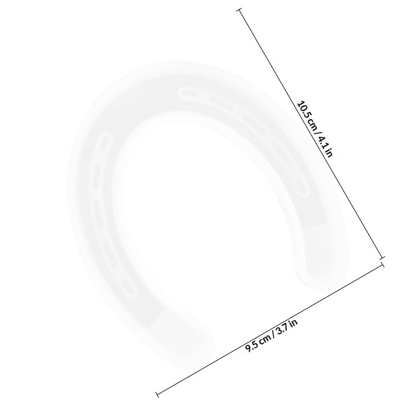 🚽 قالب سيليكون على شكل حدوة حصان لصناعة الشموع والصابون والأشغال اليدوية وتشكيل الفوندان - Image 2