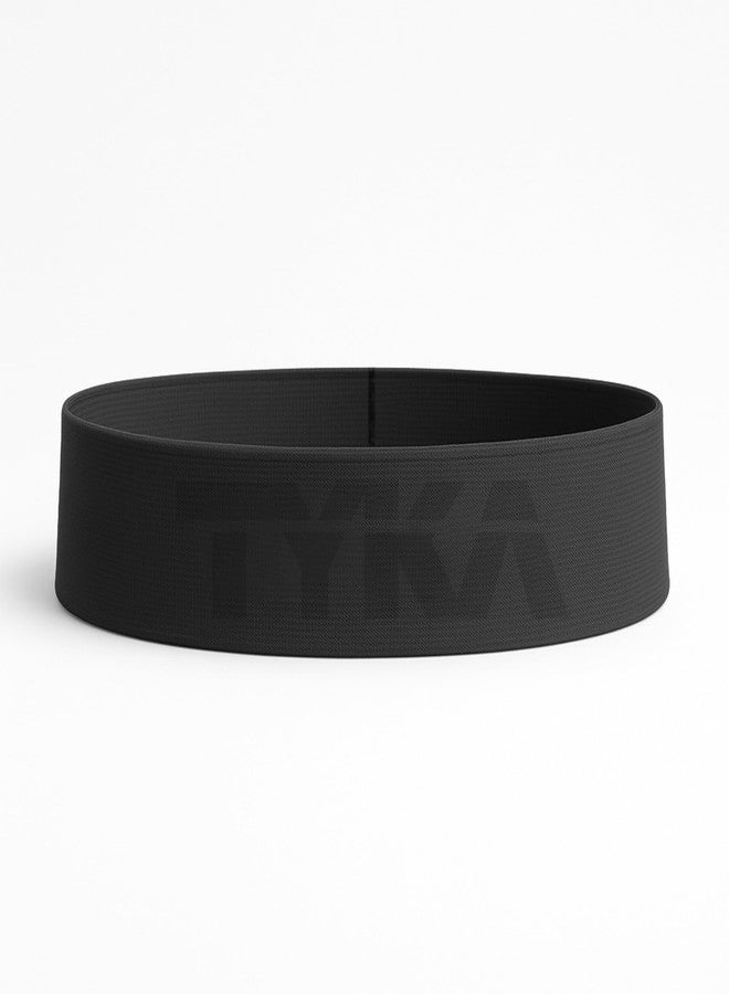 TYKA 6-Level Resistance Loop Bands Set- Portable Workout Set for Strength Training, Yoga & Physical Therapy (Black) - Image 2