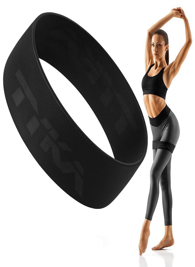 TYKA 6-Level Resistance Loop Bands Set- Portable Workout Set for Strength Training, Yoga & Physical Therapy (Black) - Image 1