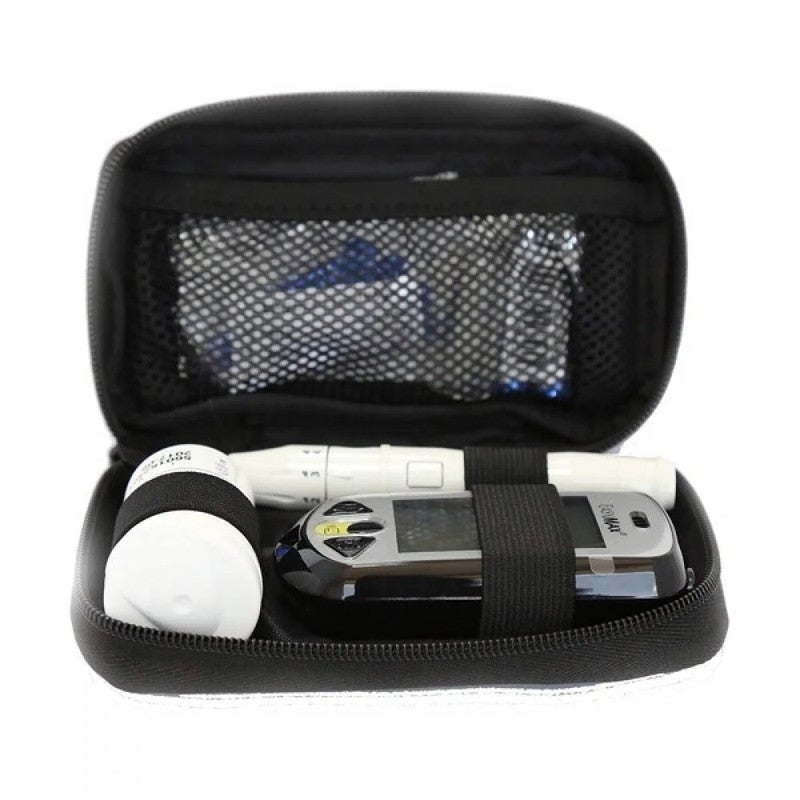 Easy Max Manage your health with ease using this advanced voice-assisted blood glucose monitoring system. Designed for precision and convenience, it offers audio guidance in multiple languages, ensuring clear communication of results. This device is perfect for individuals seeking a reliable way to monitor sugar levels at home regularly. 2 packs - Image 2