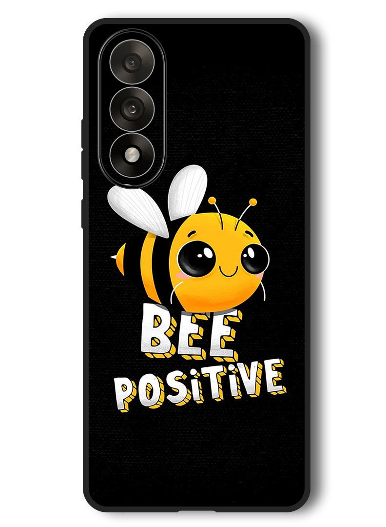 Theodor Case Compatible with OnePlus Nord 5 6.83 Inch Protection Shockproof Bumper Cover Bee Positive - Image 1