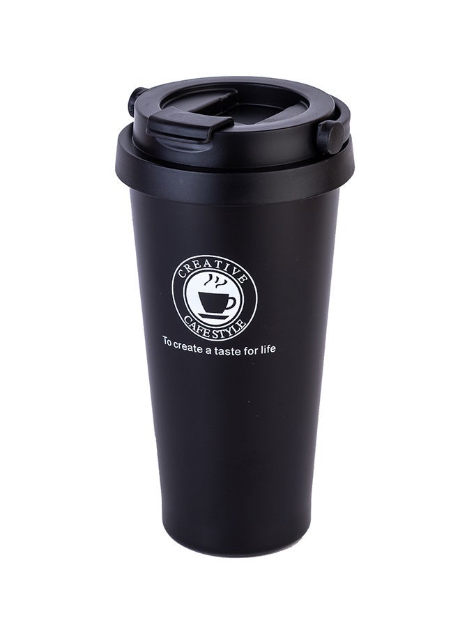 Insulated Coffee Mug,Stainless Steel Double Wall Vacuum Travel Coffee Warmer,with Handle,Wide Mouth Tumbler with Leak Proof Lid