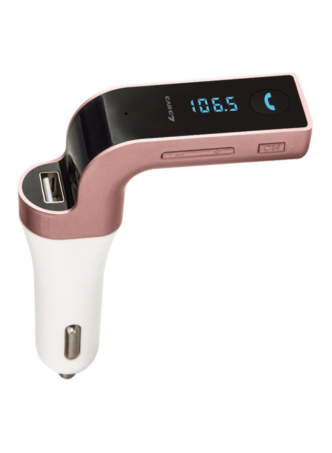 نيبمينينت شاحن سيّارة متعدّد الوظائف مزوّد بمنفذ مايكرو USB وتقنيّة البلوتوث مع جهاز وسائط متعدّدة ألوان متعددة - Image 1