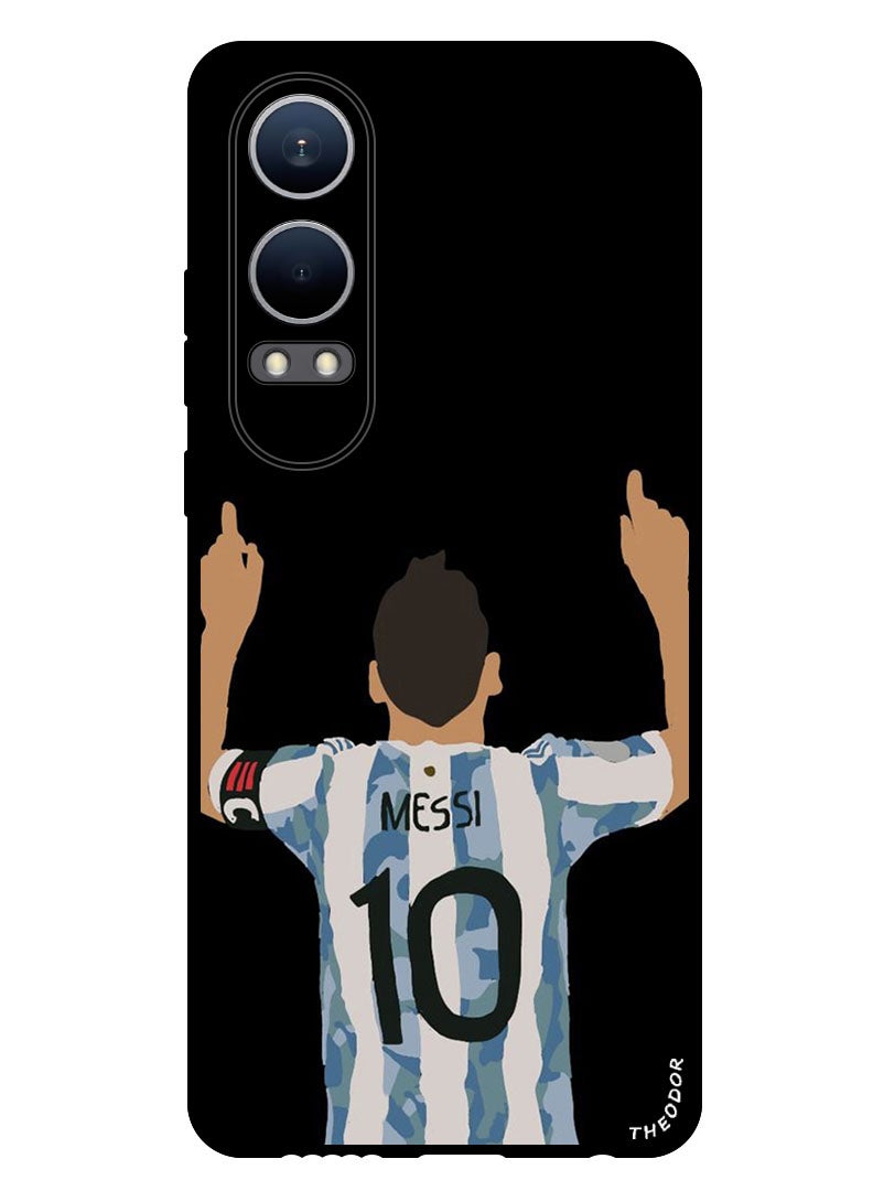 Theodor Protective Case Anti Scratch Shock Proof Bumper Cover For Oppo K12x (China) Messi (3)  - Image 1