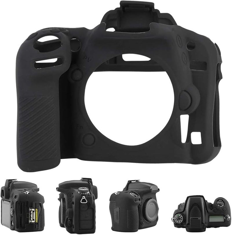 Nikon D750 Camera Silicone Protective Case Black Durable Soft Cover Grip - Image 5