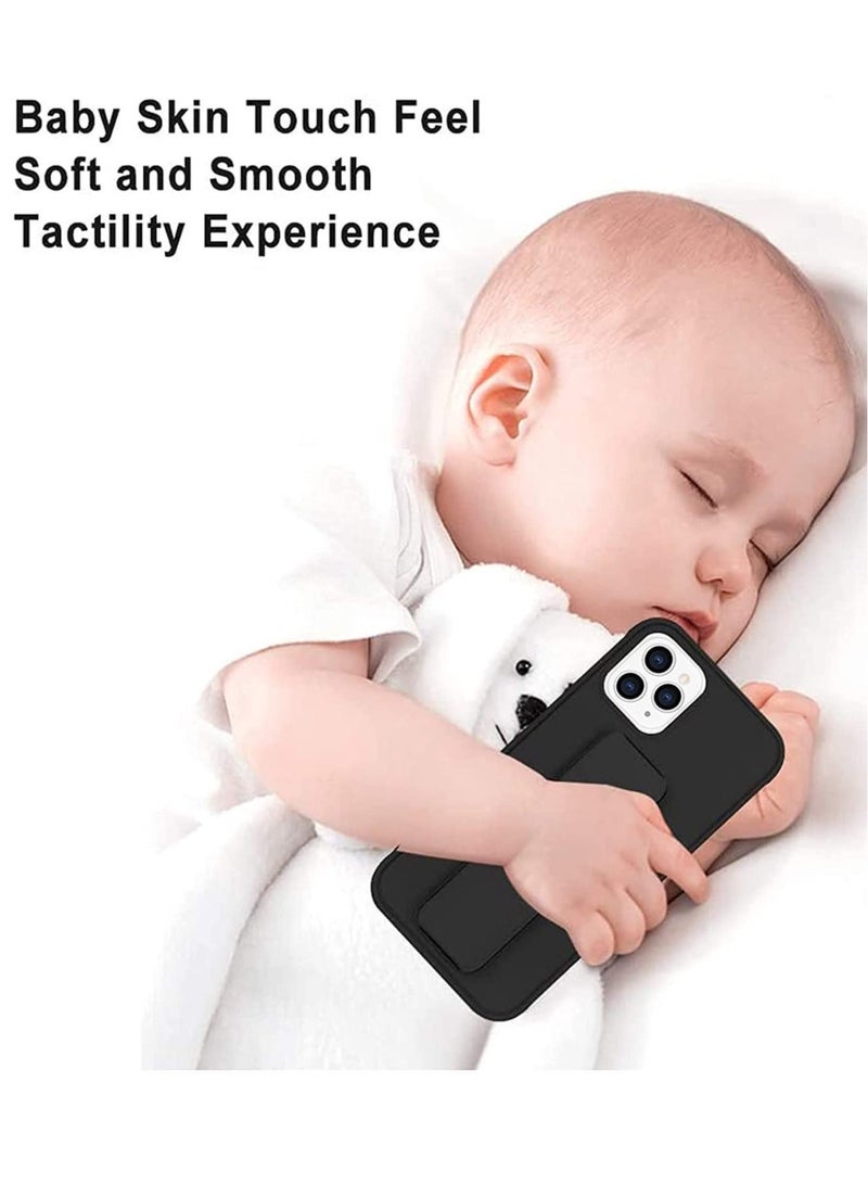 كابتن تيك غطاء حماية لهاتف ايفون 15 برو ماكس، حامل بمقبض الاصبع، مغناطيسي للسيارة متعدد الوظائف مقاوم للصدمات، متوافق مع هاتف ابل ايفون 15 برو ماكس - Image 3