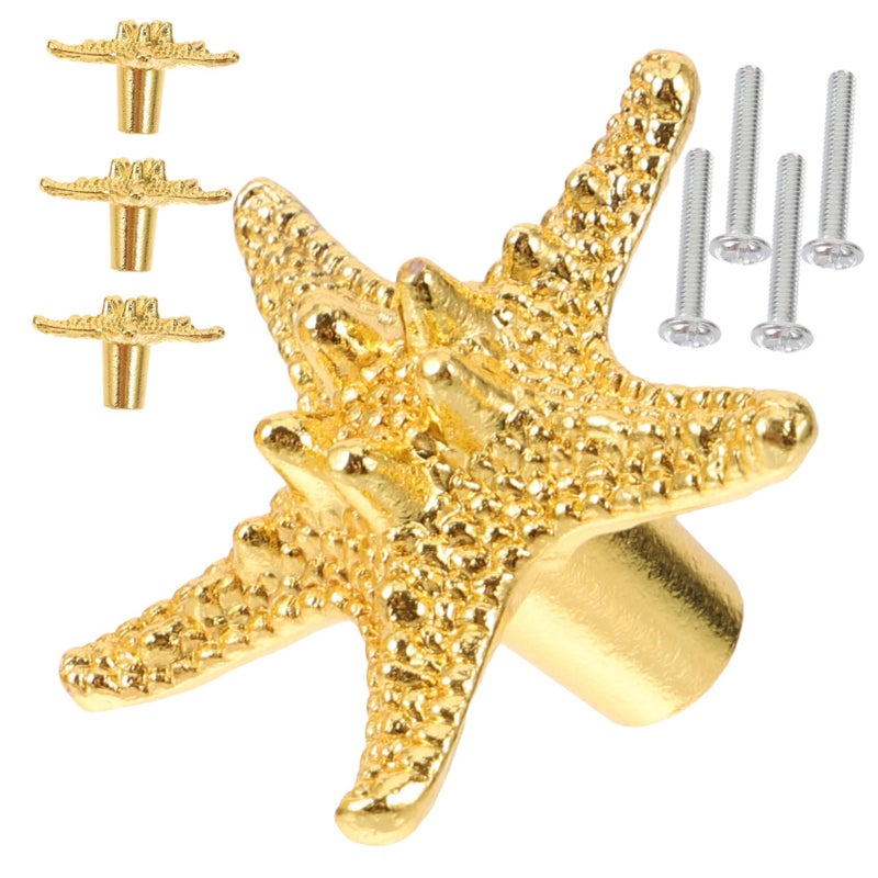 Antique Sea Star Cabinet Pull Handles 20Pcs Drawer Handles Furniture Hardware - Image 3