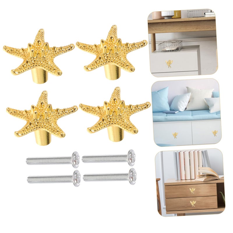 Antique Sea Star Cabinet Pull Handles 20Pcs Drawer Handles Furniture Hardware - Image 4