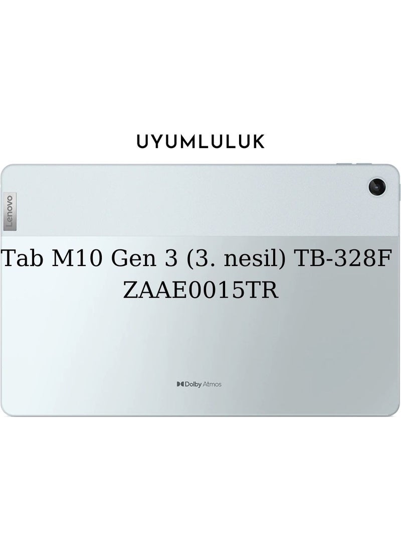 Wowacs - Lenovo Tab M10 Gen 3 (3rd Generation) TB-328F T610 ZAAE0015TR Compatible 360° Rotatable Stand Tablet Case - Image 1