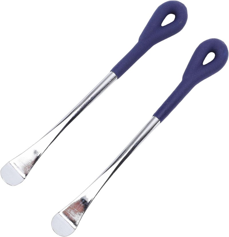2pcs Tire Spoon Levers, Heavy Duty 10in Motorcycle Tire Changer Tool Carbon Steel Iron Spoon Set with Shape Design, for Car Motorcycle Repair Replacement - Image 4