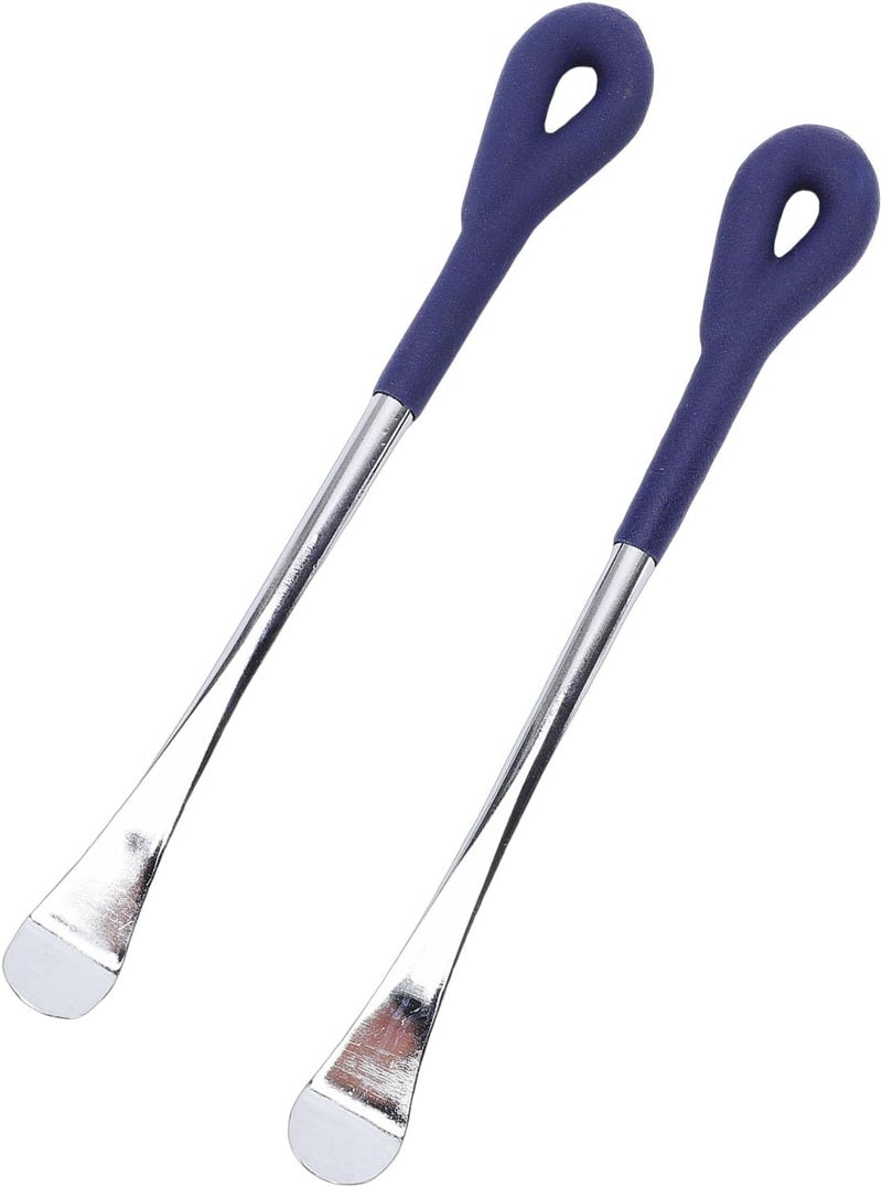 2pcs Tire Spoon Levers, Heavy Duty 10in Motorcycle Tire Changer Tool Carbon Steel Iron Spoon Set with Shape Design, for Car Motorcycle Repair Replacement - Image 5