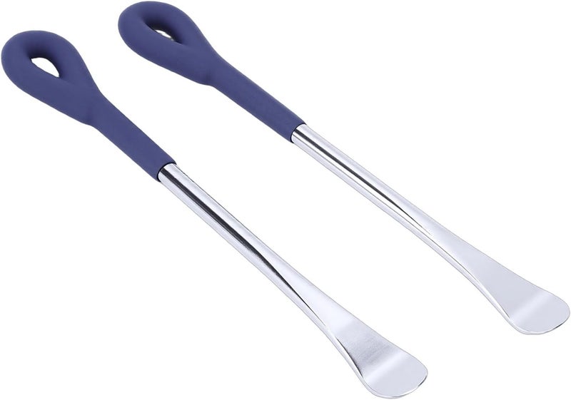 2pcs Tire Spoon Levers, Heavy Duty 10in Motorcycle Tire Changer Tool Carbon Steel Iron Spoon Set with Shape Design, for Car Motorcycle Repair Replacement - Image 2