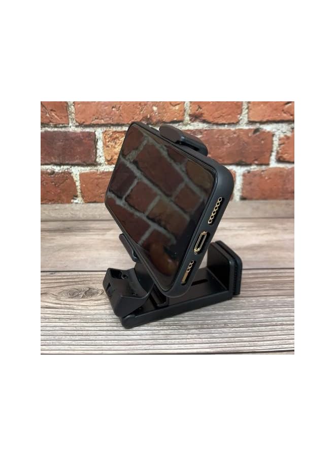 S-TOP Universal Airplane in Flight Phone Mount. Handsfree Phone Holder for Desk with Multi-Directional Dual 360 Degree Rotation. Pocket Size Travel Essential Accessory for Flying - Image 3