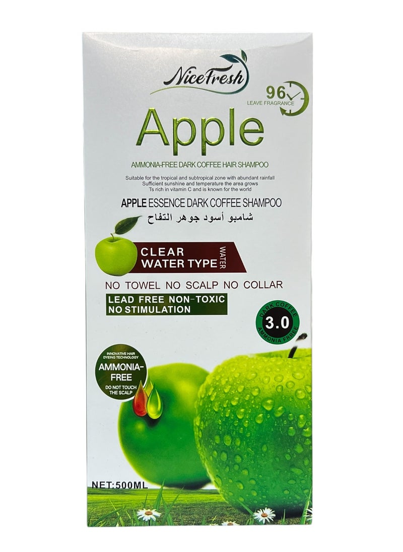 Apple Hair Color Shampoo Dark Coffee No.3.0 500ml - pzsku/Z656B628B4BAE79652EB2Z/45/_/1737642550/8dc23af6-4dd8-494a-9ddc-3b923a1b7e72