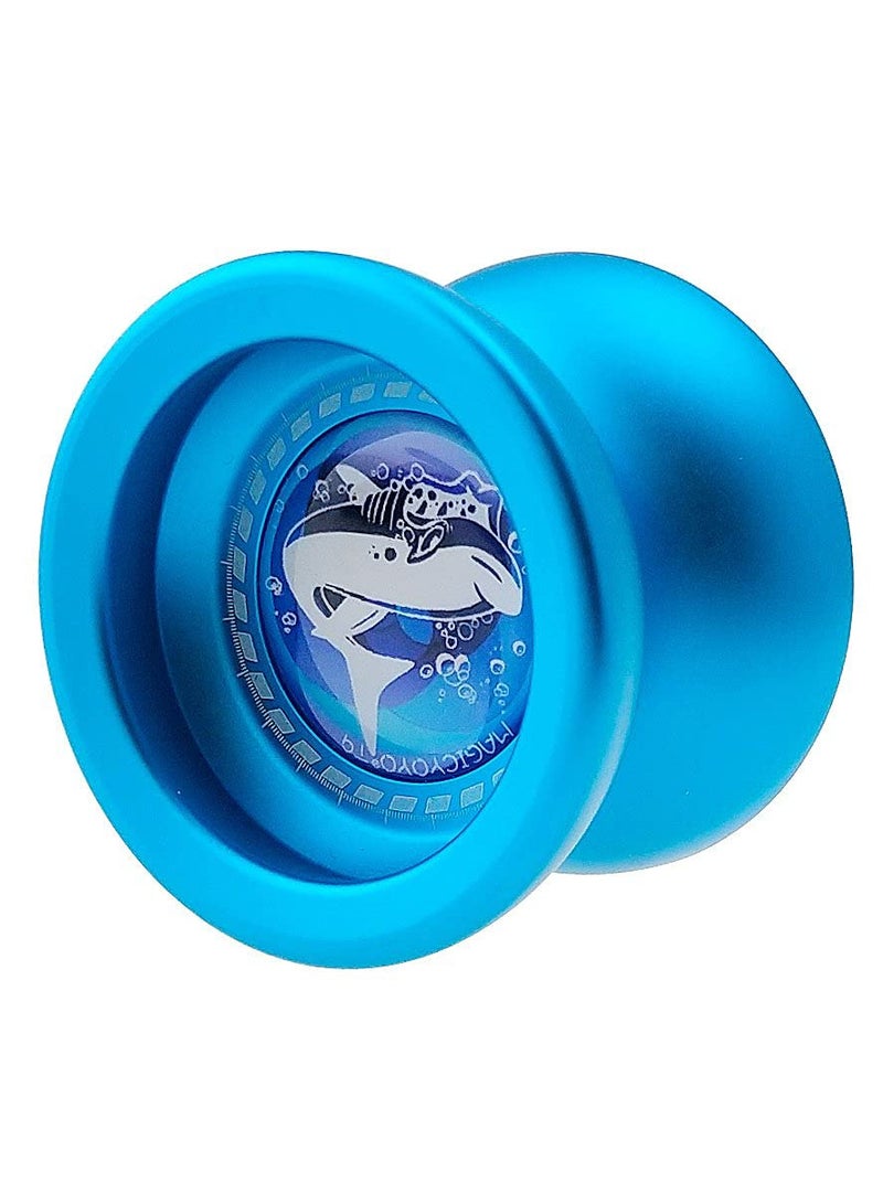 Professional T9 Polished Alloy Aluminum Yoyo Responsive Unresponsive Yoyo Ball Toys for Kids Boys and Girls Cool Gift for Beginners - Image 1