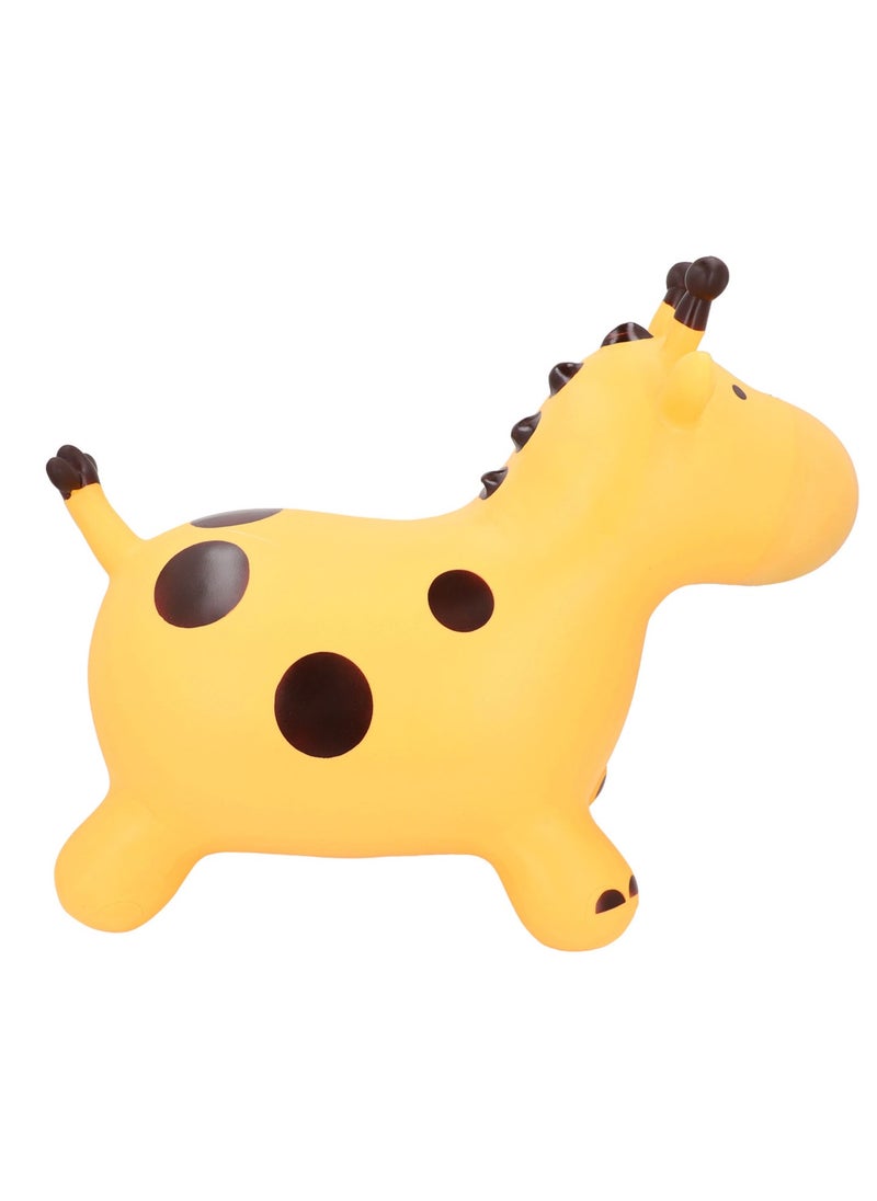 Velaurs Inflatable Jumping Horse Indoor Outdoor Bouncing Animal Toy Thickened Secure PVC Hopping Horse Toy for Kids  - Image 1