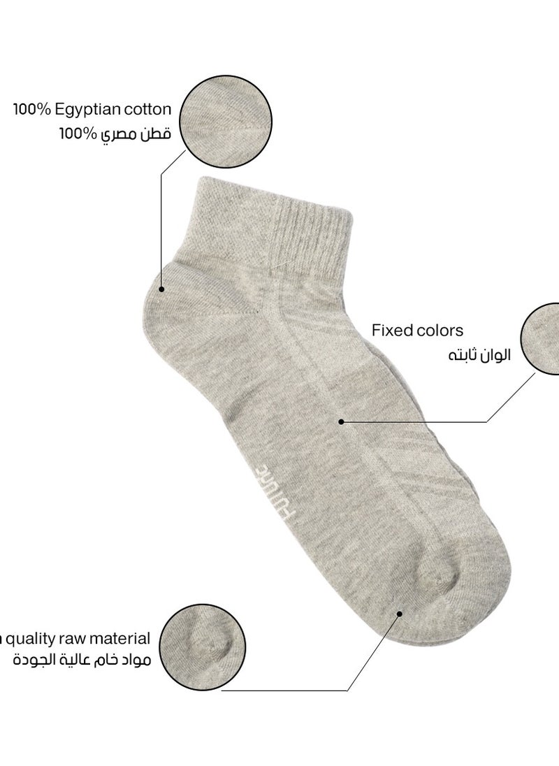 Future future socks short pack of(6)size 36-40 cotton multicolor  - Image 4