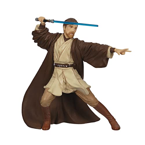 Hallmark Keepsake Plastic Christmas Ornament 2022 Star Wars Revenge of The Sith OBIWan Kenobi