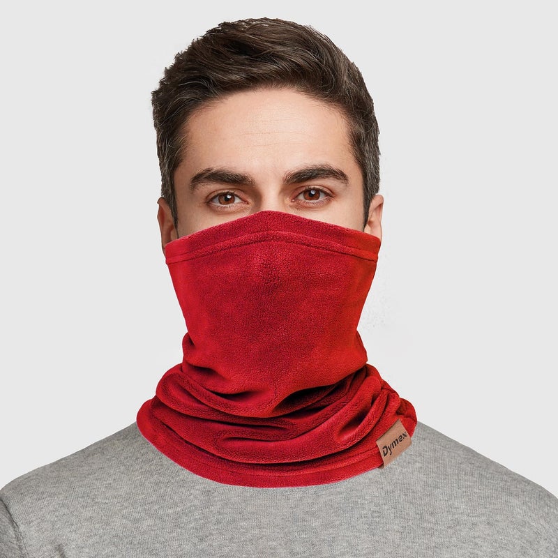 Dymex Neck Warmer Winter Neck Gaiter Face Mask Balaclavas for Women Men, Soft Fleece Face Cover Mask for Skiing Motorcycle-2 Pack - Image 2